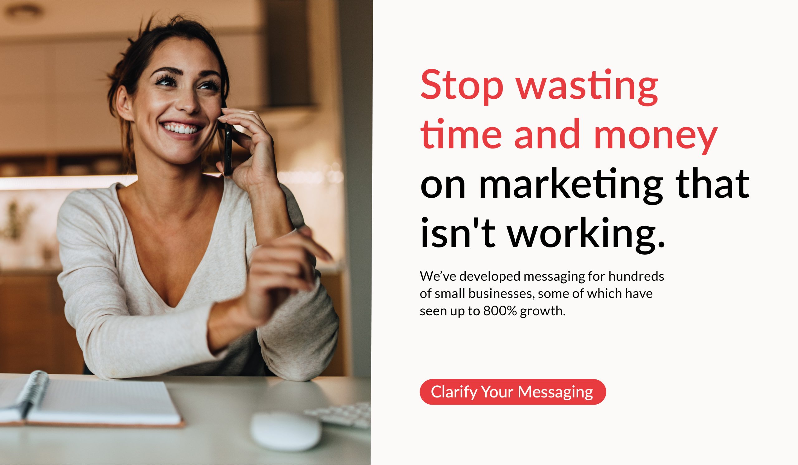 Be confident in your marketing strategy and learn how to clarify your messaging for small businesses.
