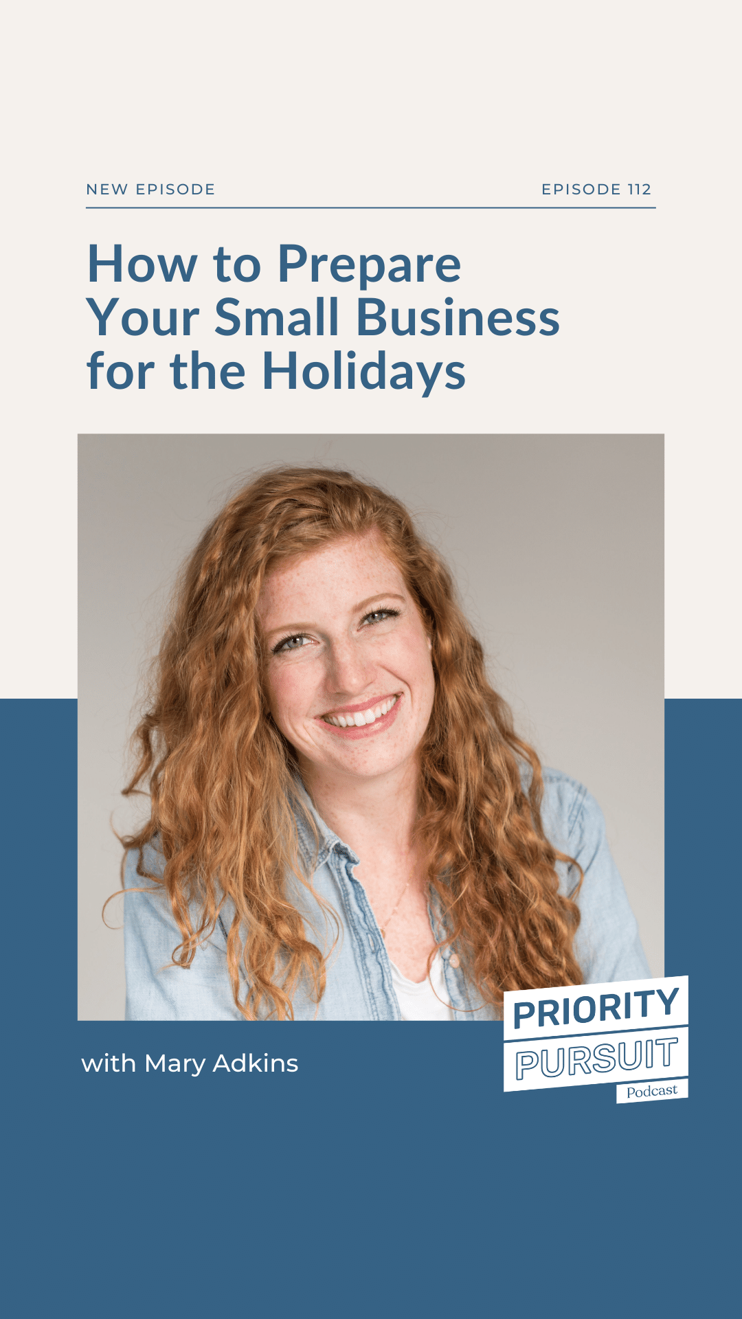We are joined by Mary Adkins as we discuss how to prepare your small business to take time off during the holidays.
